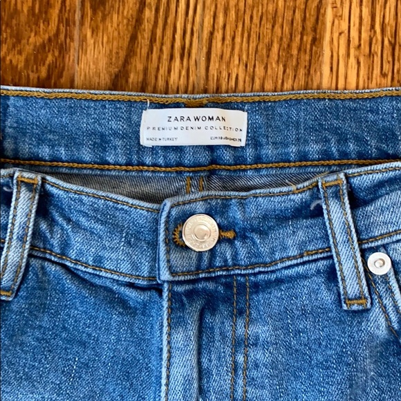 Zara distressed straight leg jean - Picture 4 of 5